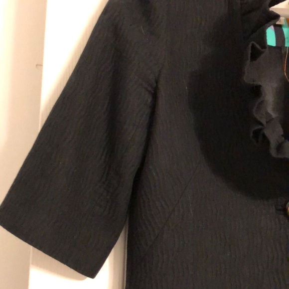 Milly Ruffled Collar Jacket - Picture 4 of 6